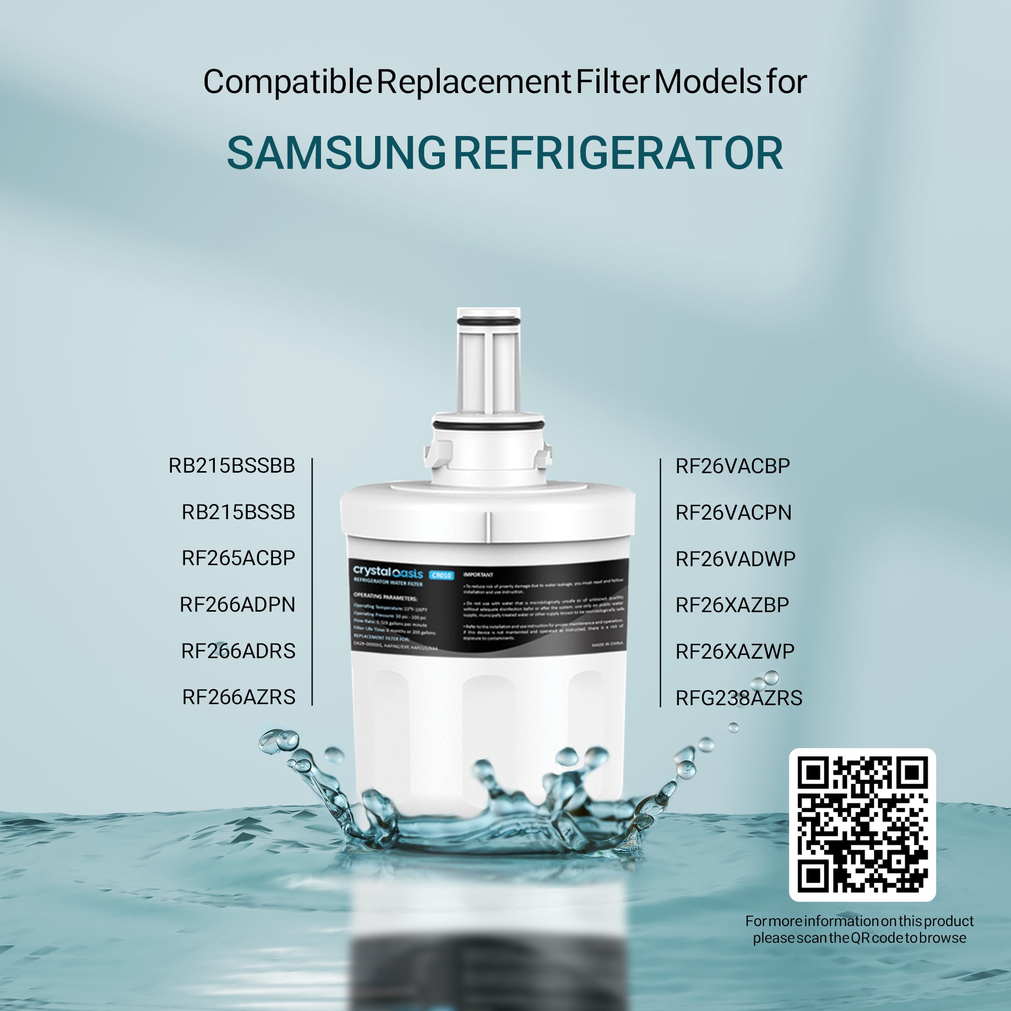 CR010 Refrigerator Water Filter